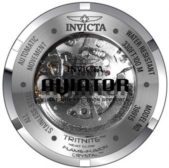 Reloj Invicta Aviator Automático