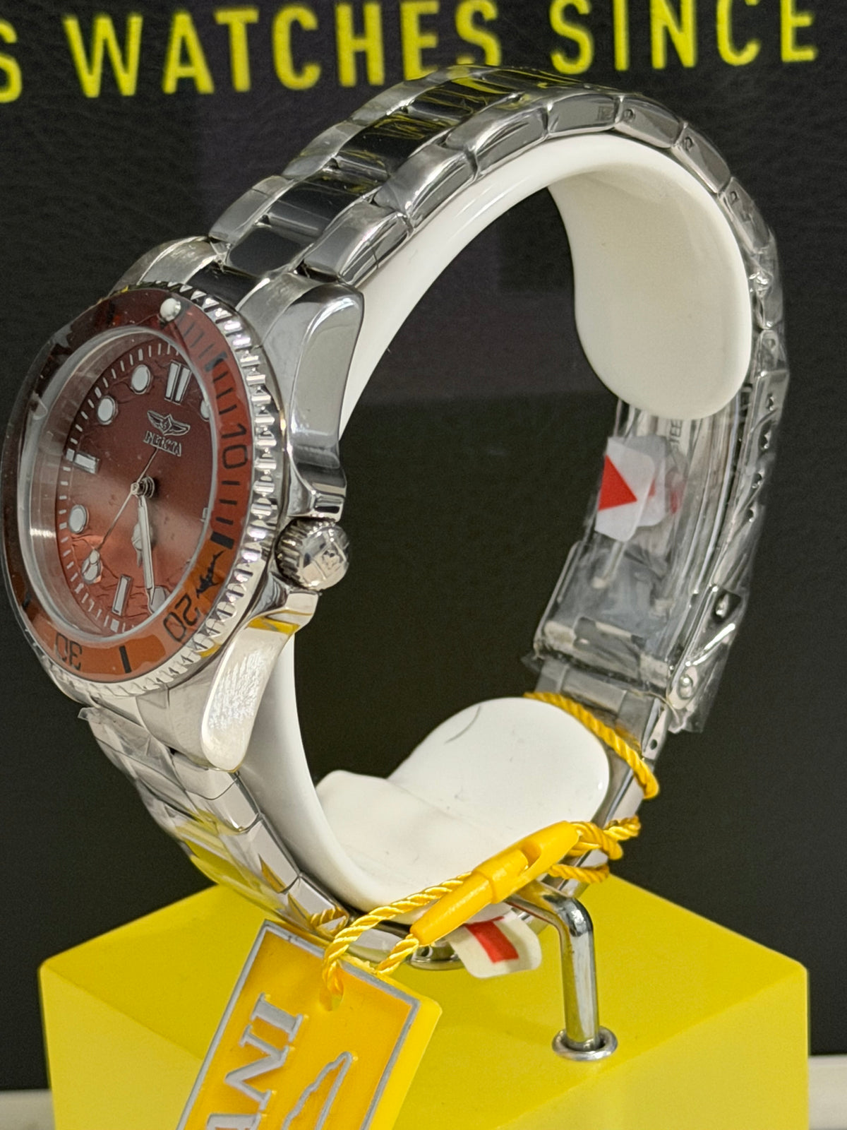 Reloj Invicta Pro Diver Lady Mujer 34mm Marrón Degradado – Nuevo Original (Women's Watch)