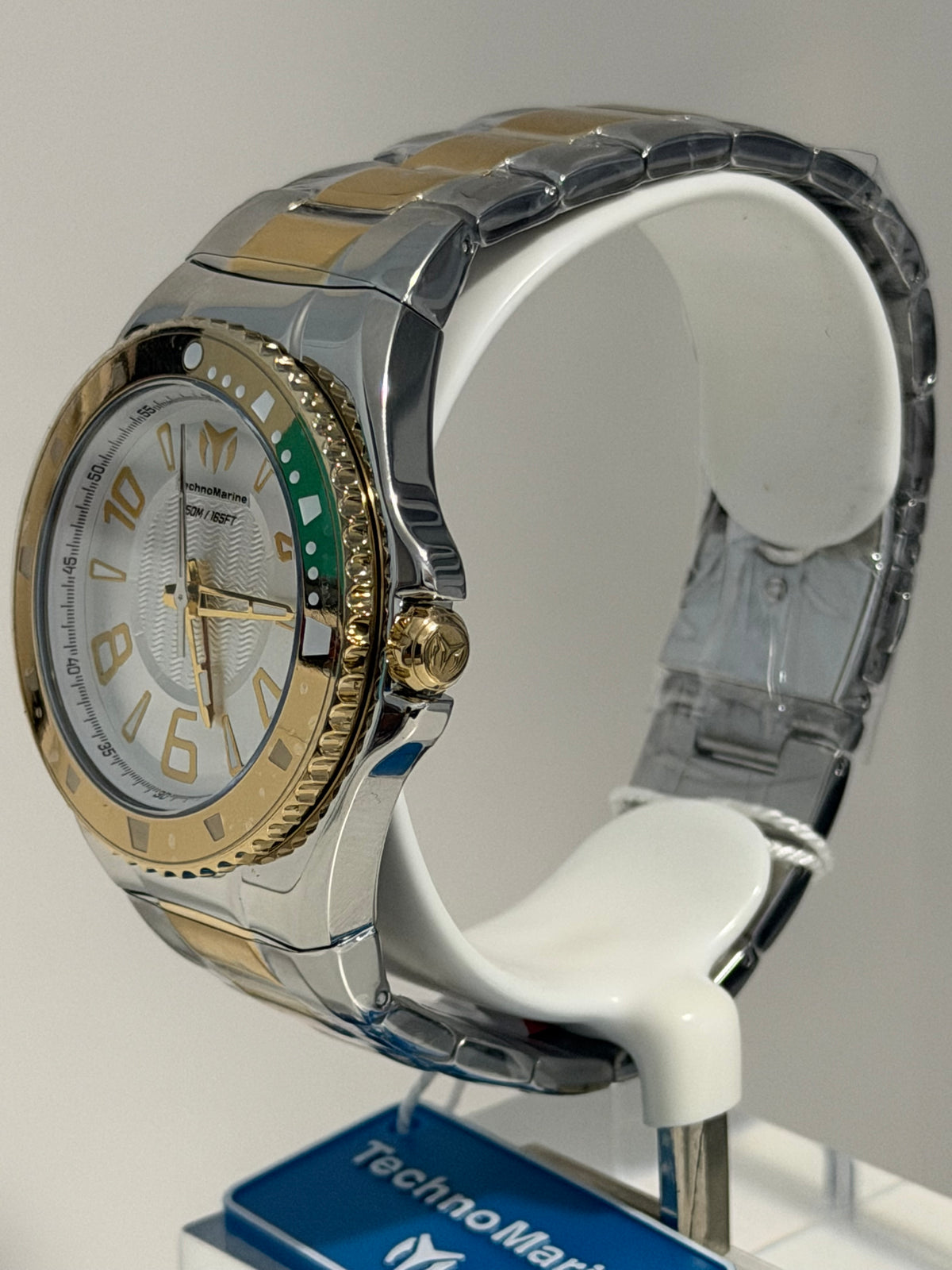 Reloj TechnoMarine Lusso Mare Hombre 44mm Oro y Plata – Nuevo Original (Men's Watch)