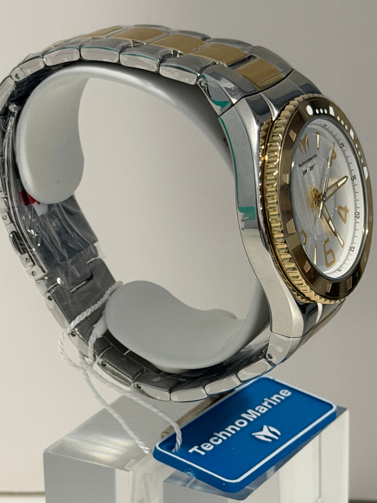 Reloj TechnoMarine Lusso Mare Hombre 44mm Oro y Plata – Nuevo Original (Men's Watch)