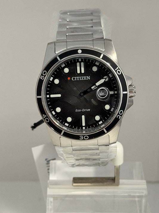 Citizen Marine Eco-Drive Black Dial Men’s Watch
