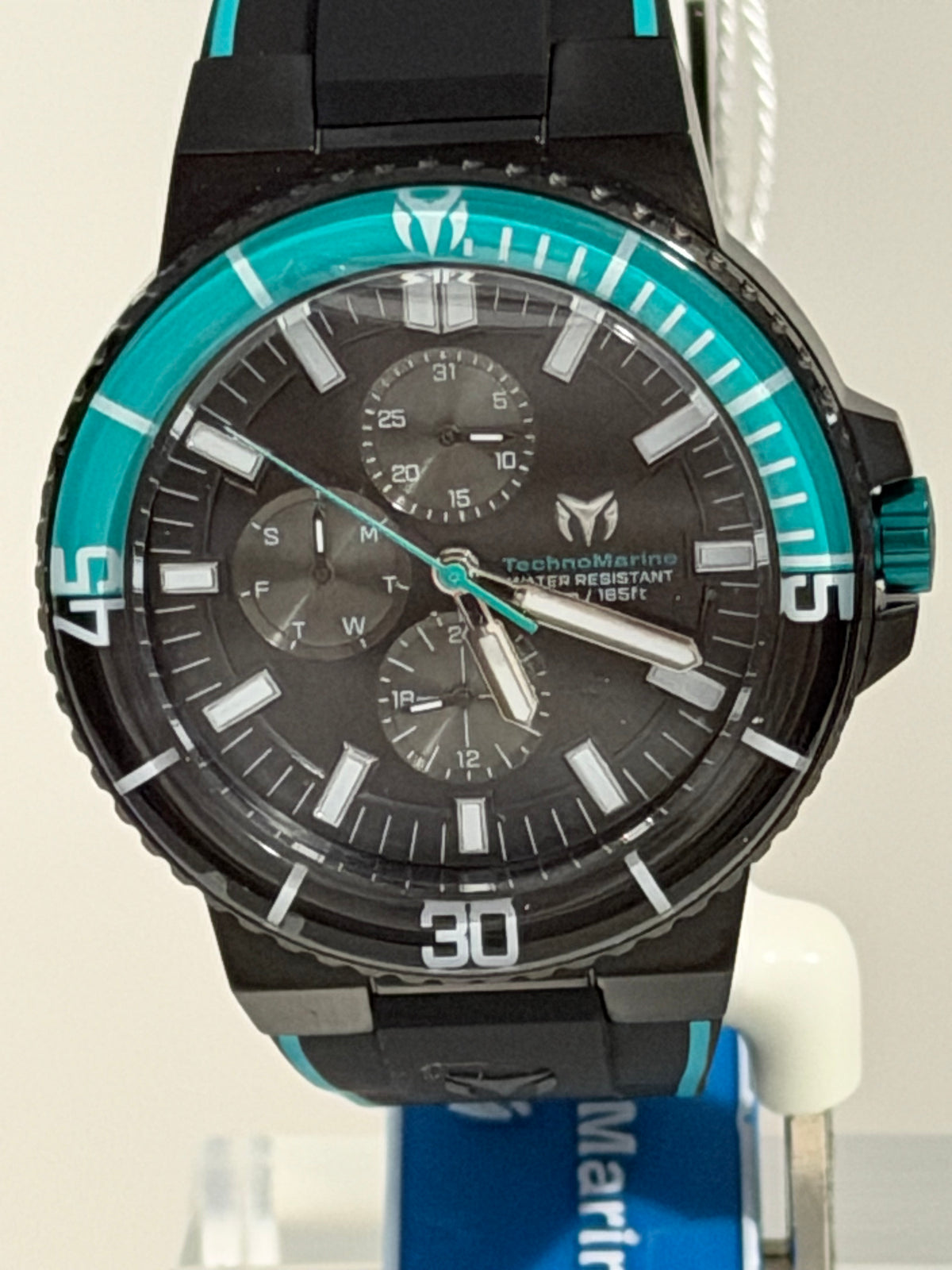 Reloj TechnoMarine Racing Legends Hombre 43mm Verde y Negro - Nuevo Original (Men's
Chronograph Watch)