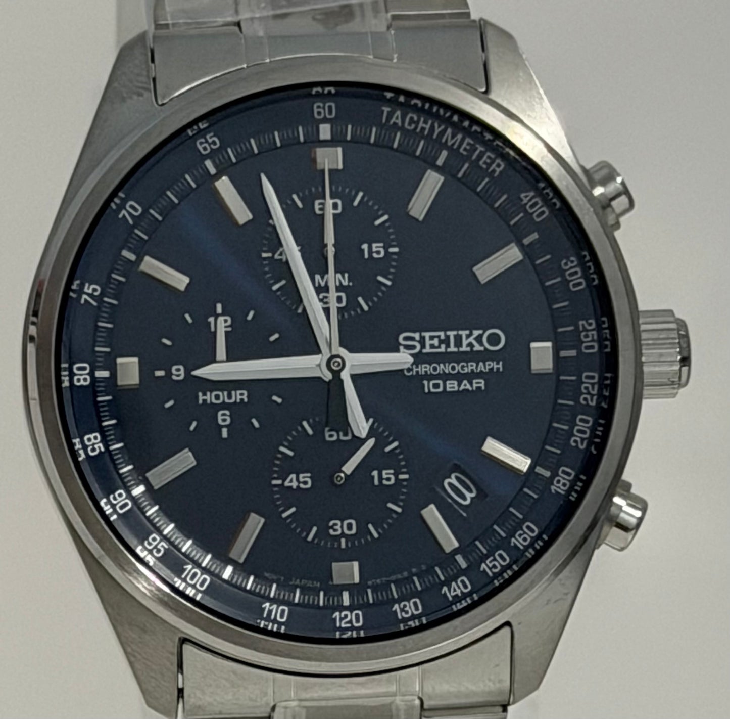 Seiko Chronograph Quartz Blue Dial Men’s Watch