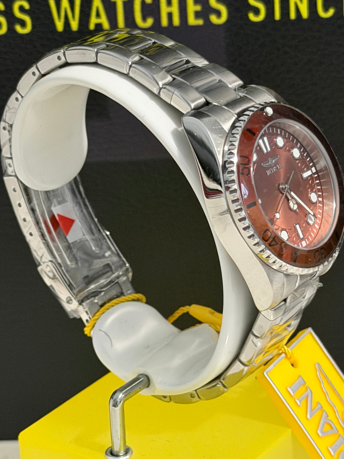 Reloj Invicta Pro Diver Lady Mujer 34mm Marrón Degradado – Nuevo Original (Women's Watch)