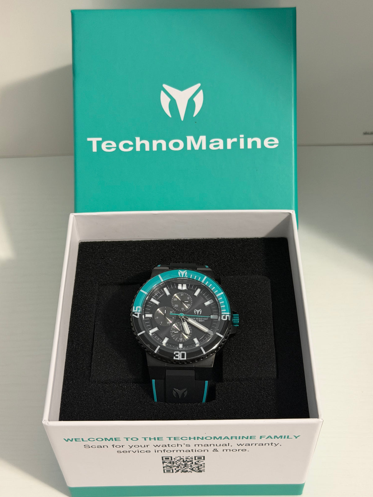 Reloj TechnoMarine Racing Legends Hombre 43mm Verde y Negro - Nuevo Original (Men's
Chronograph Watch)
