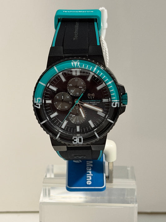 Reloj TechnoMarine Racing Legends Hombre 43mm Verde y Negro - Nuevo Original (Men's
Chronograph Watch)