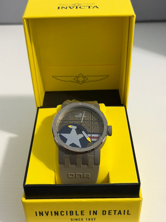 Invicta DNA Vintage Armed Forces Swiss Ronda