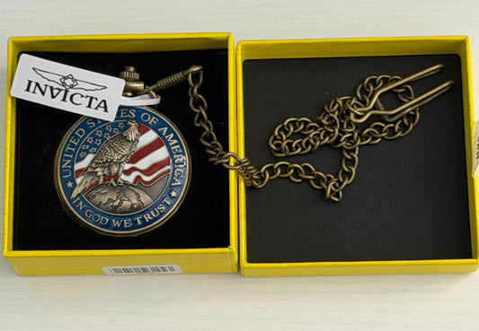 INVlCTA – VINTAGE AMERICANA POCKET WATCH